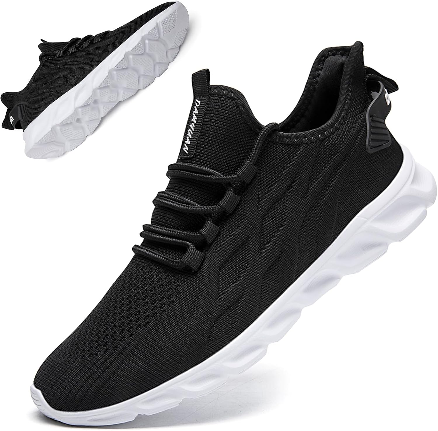 Кроссовки QIJGS для мужчин, для спортзала и тенниса, с сетчатым верхом, легкие спортивные модные повседневные кроссовки для тренировок, белый/черный
Кроссовки QIJGS для мужчин, для спортзала и тенниса, с сетчатым верхом, легкие спортивные модные повседневные кроссовки для тренировок, белый/черный