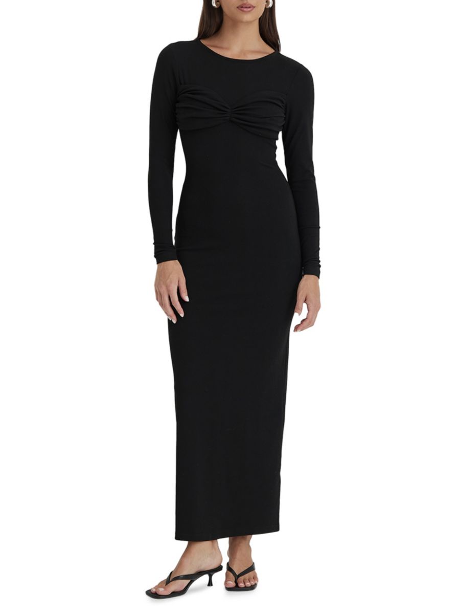 Платье-футляр макси Zofia 4th & Reckless, темно-синий
Платье-футляр макси Zofia 4th & Reckless, темно-синий