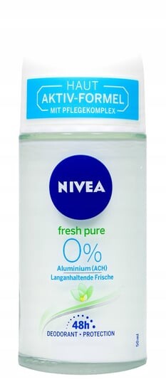 Шариковый дезодорант 50мл Nivea Woman Fresh Pure
Шариковый дезодорант 50мл Nivea Woman Fresh Pure