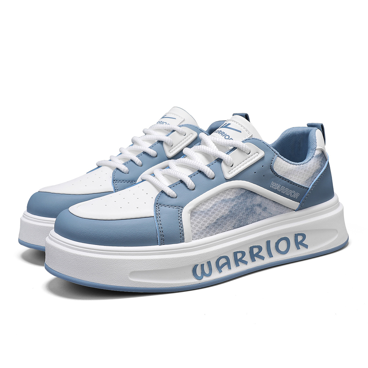 WARRIOR Мужские скейтерские кроссовки низкие белые серые черные синие белые, цвет Blue White
WARRIOR Мужские скейтерские кроссовки низкие белые серые черные синие белые, цвет Blue White