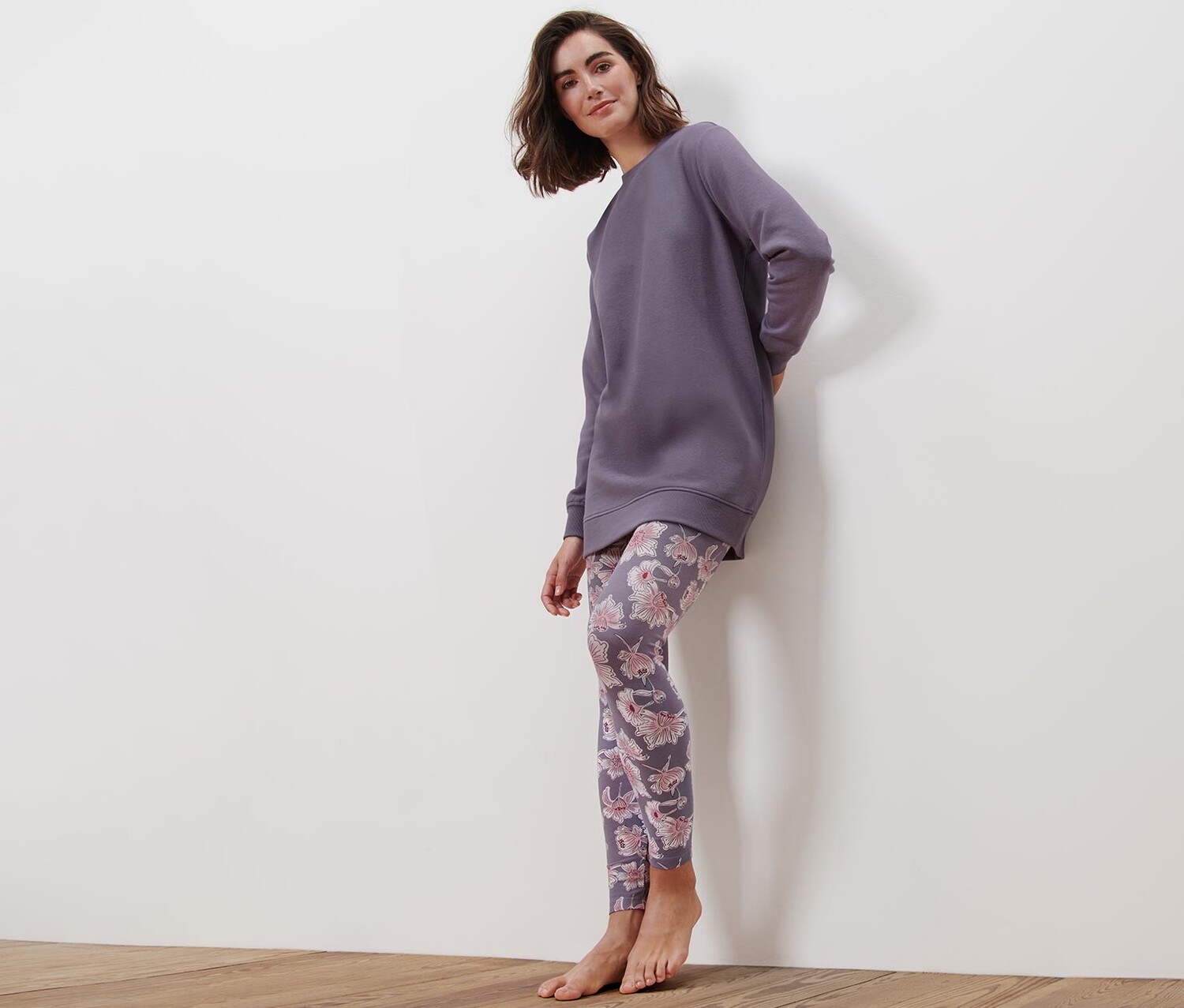 Пижама Tchibo, светло-фиолетовый топ
Пижама Tchibo, светло-фиолетовый топ