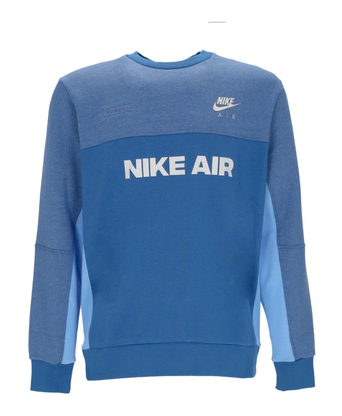 Толстовка с круглым вырезом с начесом сзади, Nike, синий
Толстовка с круглым вырезом с начесом сзади, Nike, синий