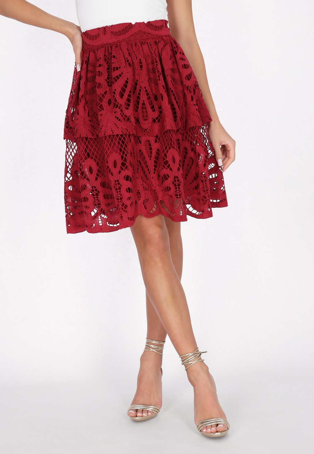Юбка А-силуэта faina, красный
Юбка А-силуэта faina, красный