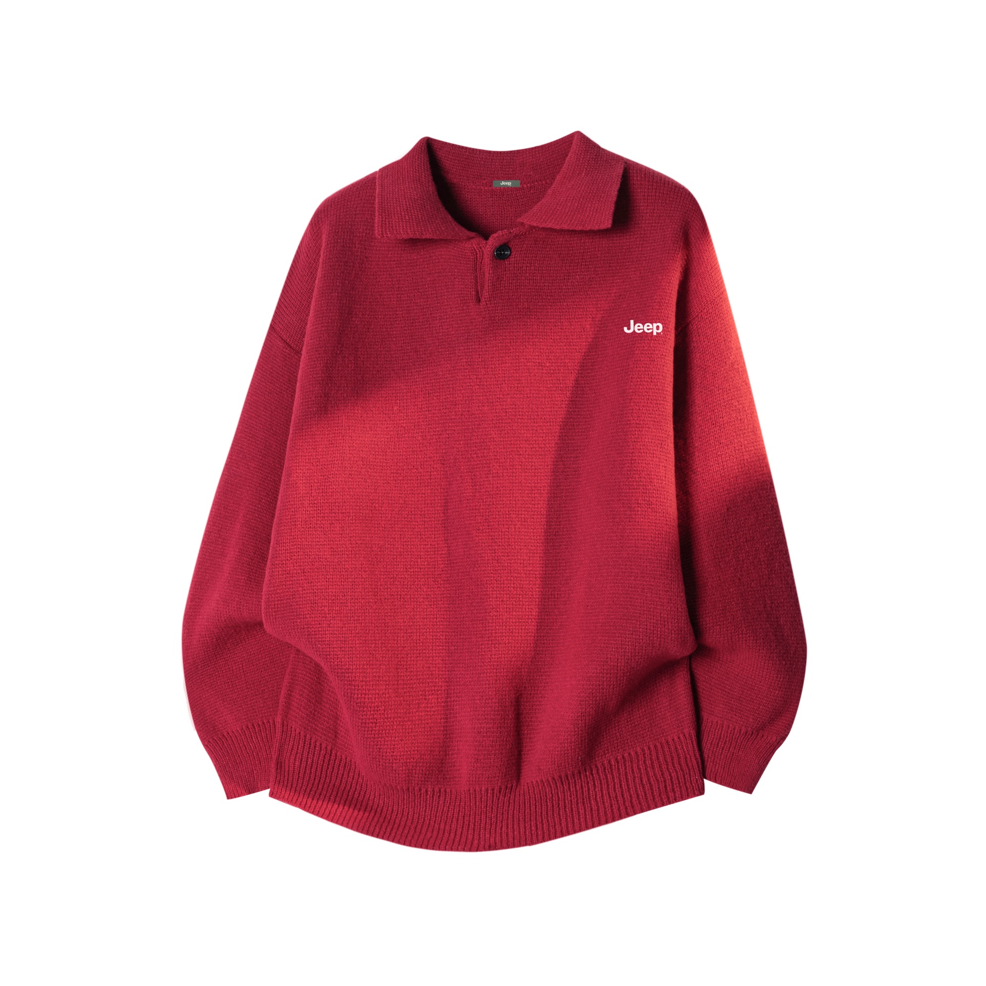 Jeep Свитер Unisex Red Lapel Thickened A line
Jeep Свитер Unisex Red Lapel Thickened A line