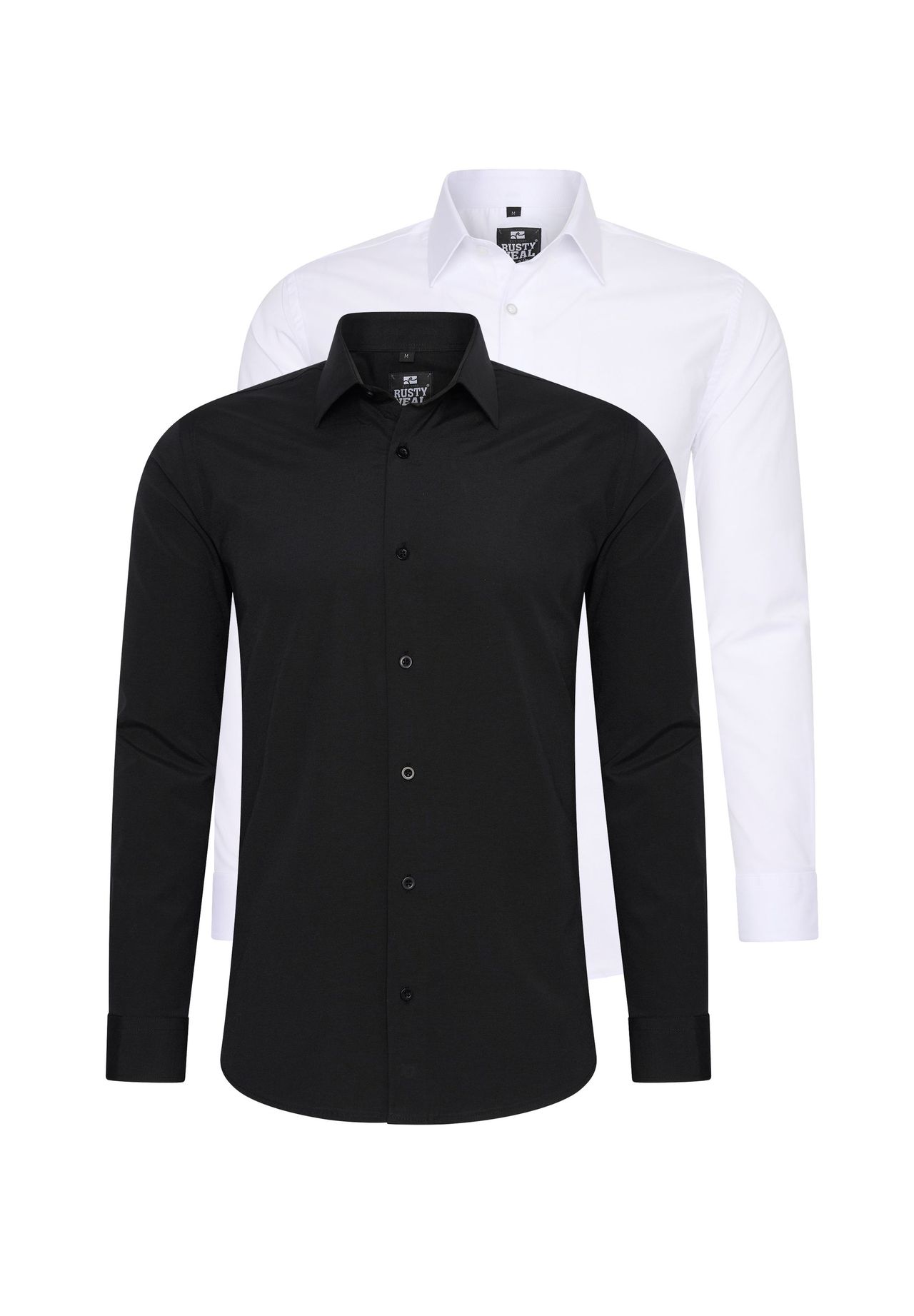 Рубашка (2 шт) приталенного кроя RUSTY NEAL, черный
Рубашка (2 шт) приталенного кроя RUSTY NEAL, черный