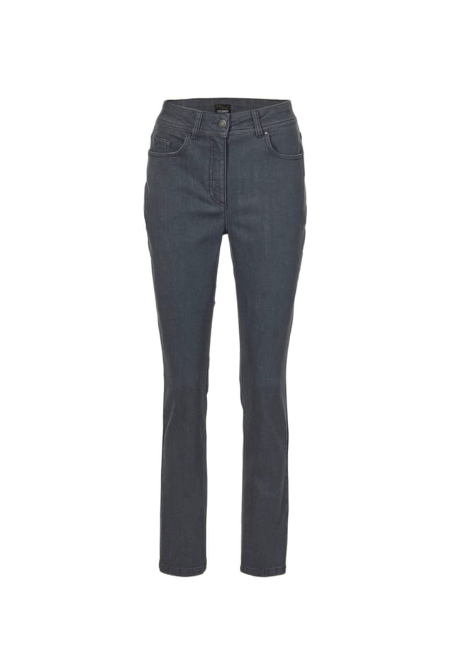 Короткий размер: суперудобные брюки с эффектом утягивания живота Goldner, серый
Короткий размер: суперудобные брюки с эффектом утягивания живота Goldner, серый