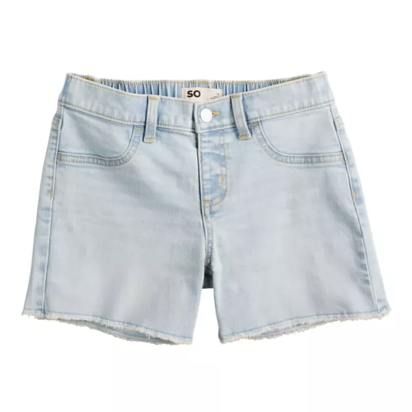 Девочки 6-20 лет, повседневные джинсовые шорты стандартных и больших размеров So, цвет light wash
Девочки 6-20 лет, повседневные джинсовые шорты стандартных и больших размеров So, цвет light wash