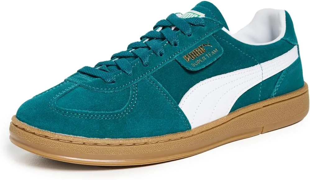 Мужские кроссовки PUMA Super Team на шнуровке повседневные - зеленые, зеленый/белый
Мужские кроссовки PUMA Super Team на шнуровке повседневные - зеленые, зеленый/белый