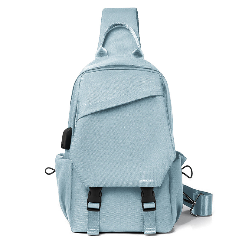 LANDCASE Тканевый мессенджер слинг рюкзак унисекс разноцветный, Light Blue
LANDCASE Тканевый мессенджер слинг рюкзак унисекс разноцветный, Light Blue