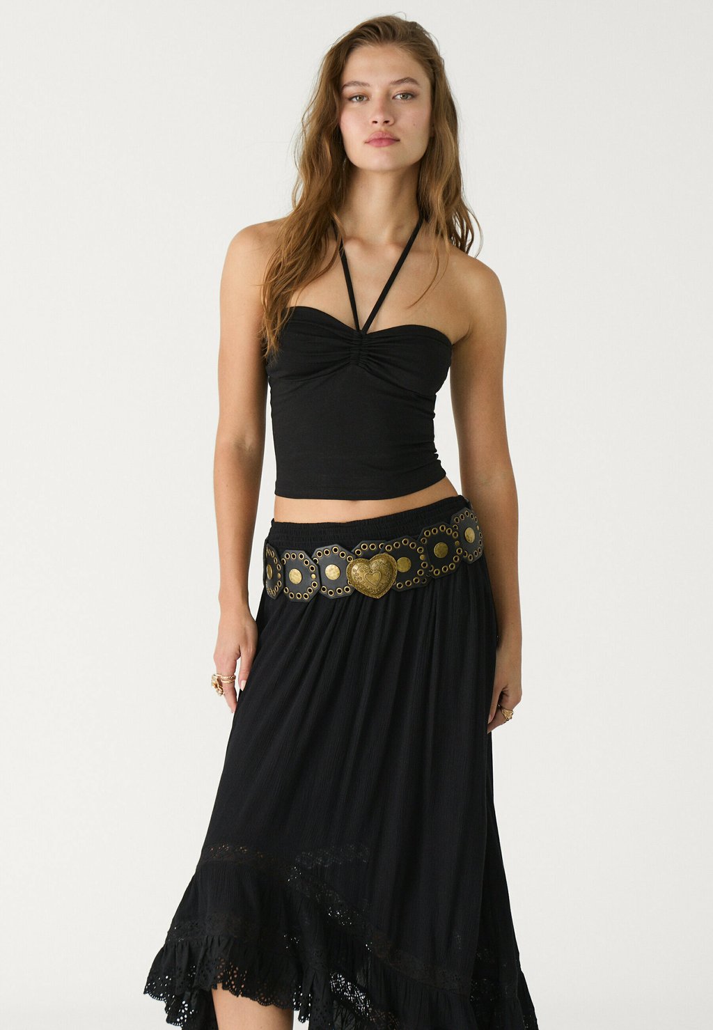 Топ Stradivarius, черный
Топ Stradivarius, черный