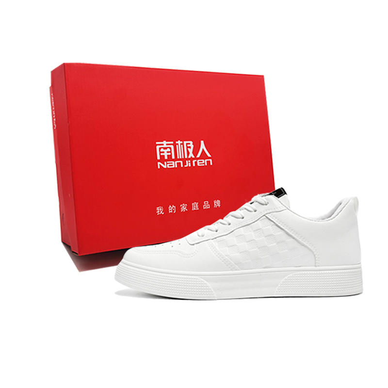 NANJIREN Антискользящие и износостойкие низкие скейтерские кроссовки для мужчин с эффектом увеличения роста - белая коробка, цвет White Box
NANJIREN Антискользящие и износостойкие низкие скейтерские кроссовки для мужчин с эффектом увеличения роста - белая коробка, цвет White Box