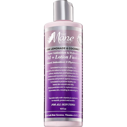 Mane Choice Розовый лимонад и кокосовое масло лосьон Fusion Skin Moisturizer 10 унций The Mane Choice
Mane Choice Розовый лимонад и кокосовое масло лосьон Fusion Skin Moisturizer 10 унций The Mane Choice
