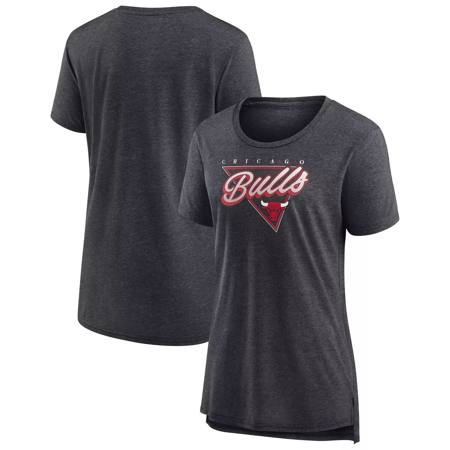 Женская футболка Fanatics с меланжевым углем Chicago Bulls True Classics Tri-Blend Fanatics
Женская футболка Fanatics с меланжевым углем Chicago Bulls True Classics Tri-Blend Fanatics