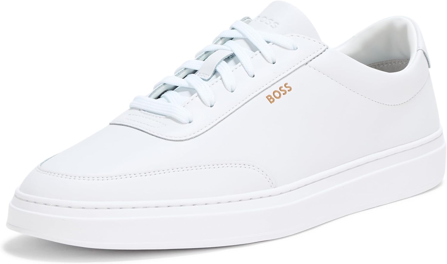 BOSS Мужские кроссовки Kieran из гладкой кожи, White Bone
BOSS Мужские кроссовки Kieran из гладкой кожи, White Bone