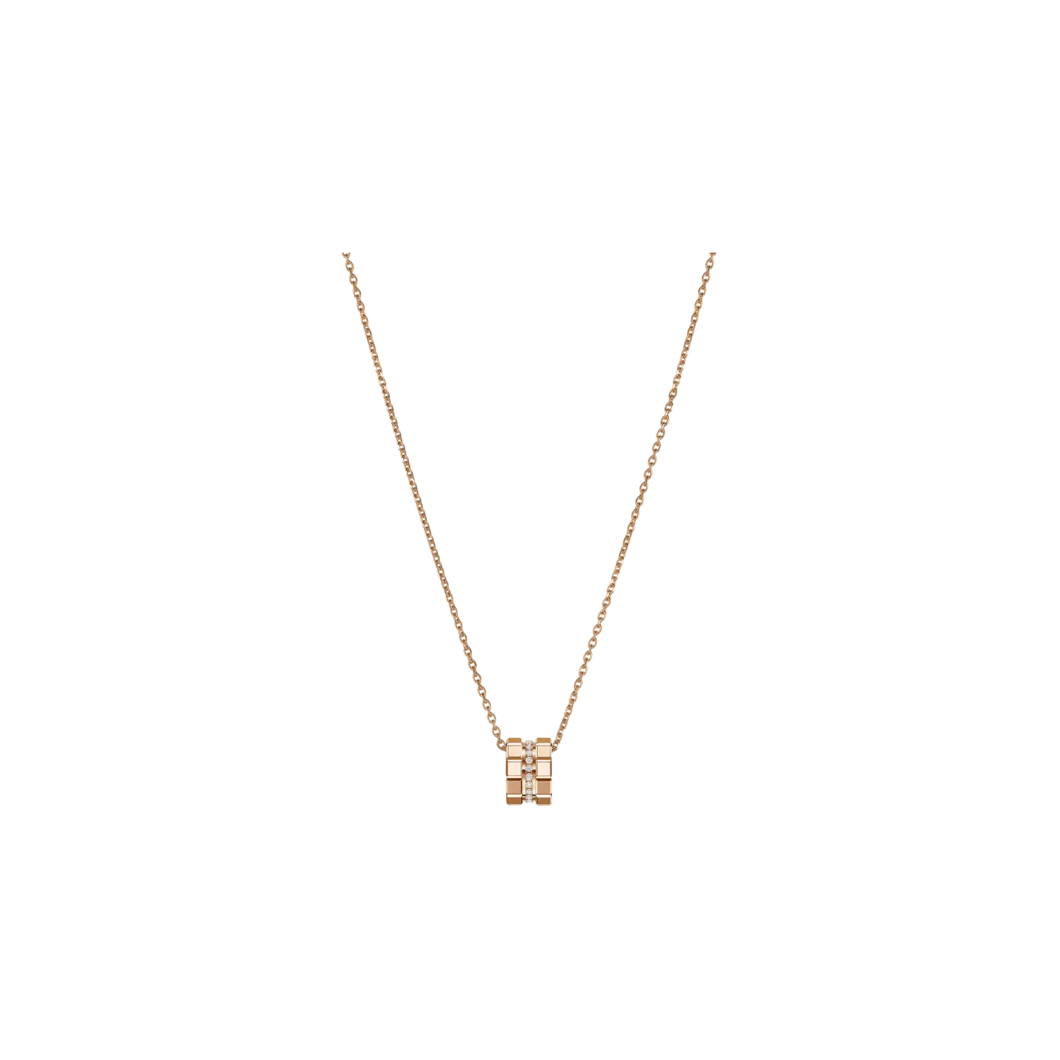 Подвеска Chopard Ice cube из розового золота с бриллиантами
Подвеска Chopard Ice cube из розового золота с бриллиантами