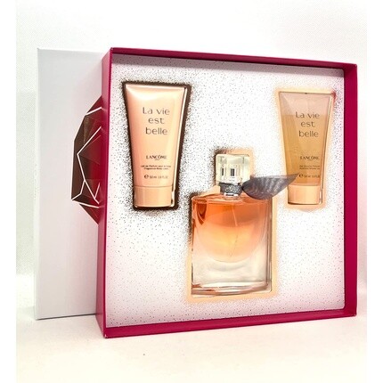 Lancome La Vie Est Belle Gift Set 50ml EdP + 50ml Shower Gel + 50ml Body Lotion Lancôme
Lancome La Vie Est Belle Gift Set 50ml EdP + 50ml Shower Gel + 50ml Body Lotion Lancôme