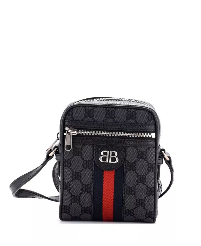 Сумка-мессенджер Mini x Gucci The Hacker Project Zip из холщовой ткани с покрытием BB Pre-Owned Balenciaga, черный
Сумка-мессенджер Mini x Gucci The Hacker Project Zip из холщовой ткани с покрытием BB Pre-Owned Balenciaga, черный