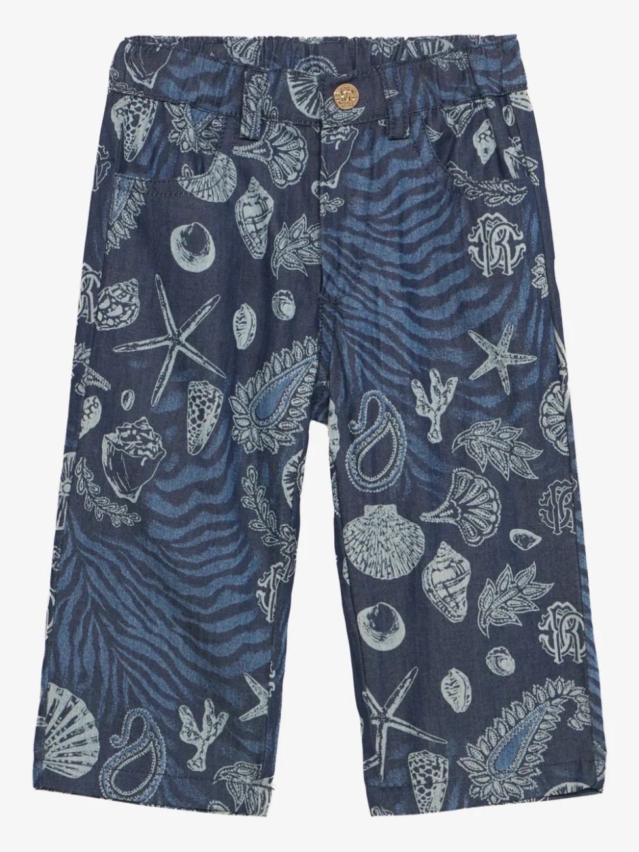 Джинсы Roberto Cavalli Junior с графическим принтом, синий
Джинсы Roberto Cavalli Junior с графическим принтом, синий