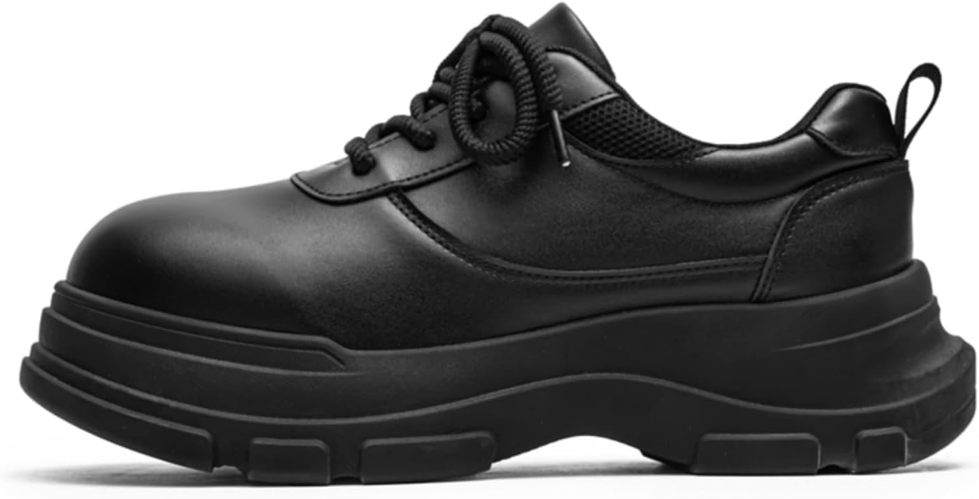 Мужские черные массивные кроссовки на платформе, ретро стильные с шнуровкой, повседневные обувь с дышащей сеткой, модная обувь с толстой подошвой для уличного стиля и ежедневной носки Aokisx
Мужские черные массивные кроссовки на платформе, ретро стильные с шнуровкой, повседневные обувь с дышащей сеткой, модная обувь с толстой подошвой для уличного стиля и ежедневной носки Aokisx