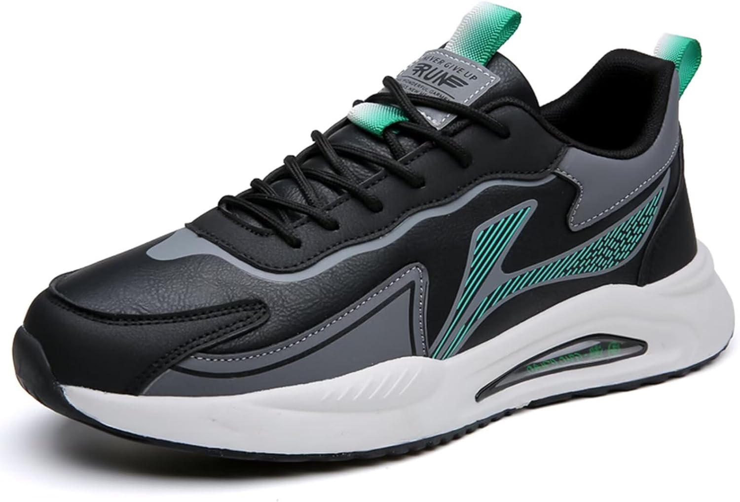 Мужские кроссовки для бега, кожаные прогулочные и спортивные кроссовки Generic, зеленый
Мужские кроссовки для бега, кожаные прогулочные и спортивные кроссовки Generic, зеленый