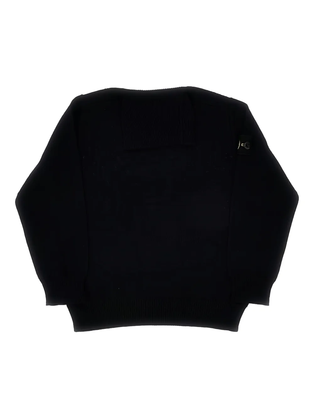 Толстовка с изображением компаса Stone Island Junior, черный 
Толстовка с изображением компаса Stone Island Junior, черный