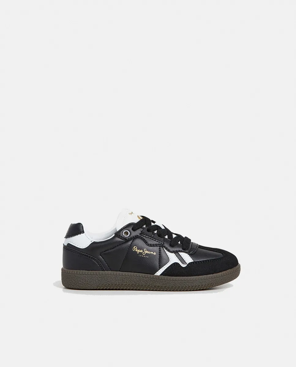 Детские кроссовки Ball One с контрастным боковым логотипом Pepe Jeans, черный
Детские кроссовки Ball One с контрастным боковым логотипом Pepe Jeans, черный