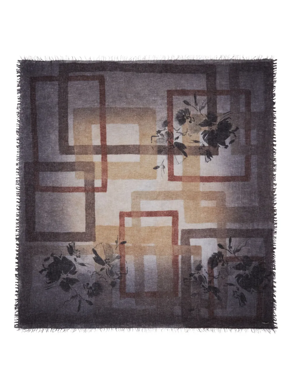 Шарф с бахромой Krystal Faliero Sarti, серый
Шарф с бахромой Krystal Faliero Sarti, серый