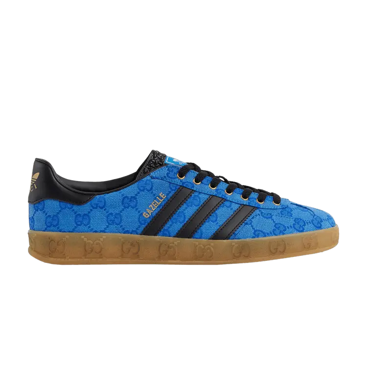 Кроссовки adidas Adidas x Gucci Gazelle 'Blue GG Monogram', синий
Кроссовки adidas Adidas x Gucci Gazelle 'Blue GG Monogram', синий