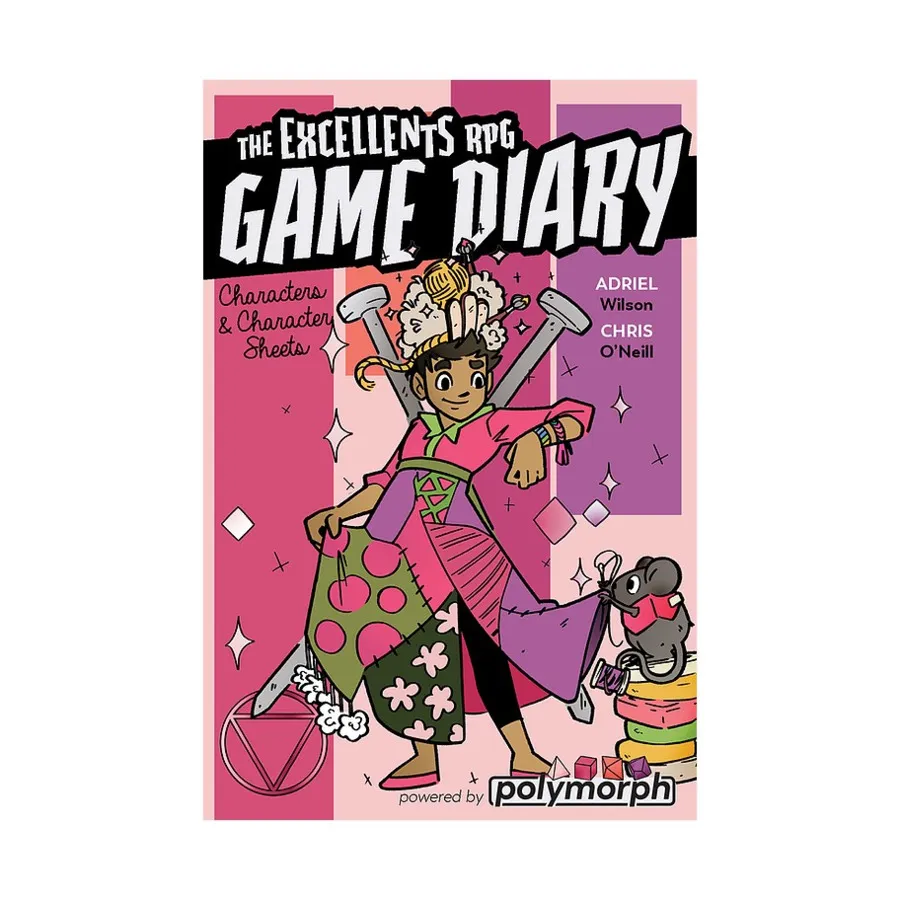 Excellents Game Diary, Role Playing Games (9th Level Games), мягкая обложка
Excellents Game Diary, Role Playing Games (9th Level Games), мягкая обложка