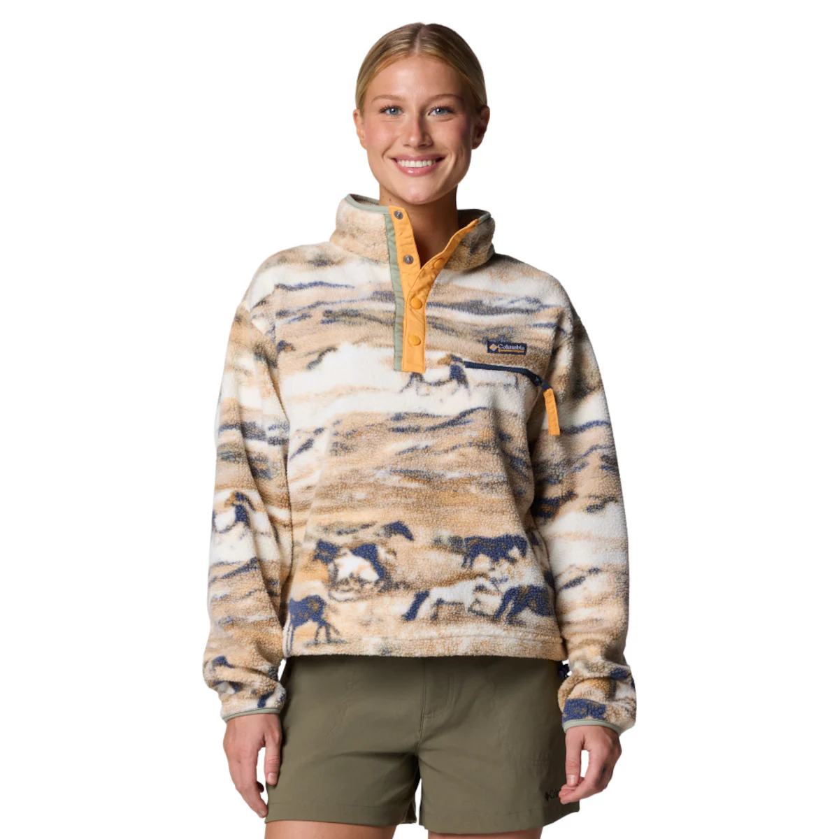 Helvetia Columbia женский флис, жёлтый
Helvetia Columbia женский флис, жёлтый