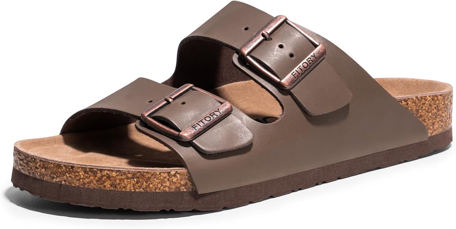 Мужские кожаные сандалии FITORY с поддержкой свода стопы, открытым носком, регулируемыми пряжками, летние, размеры 7-13, коричневый
Мужские кожаные сандалии FITORY с поддержкой свода стопы, открытым носком, регулируемыми пряжками, летние, размеры 7-13, коричневый