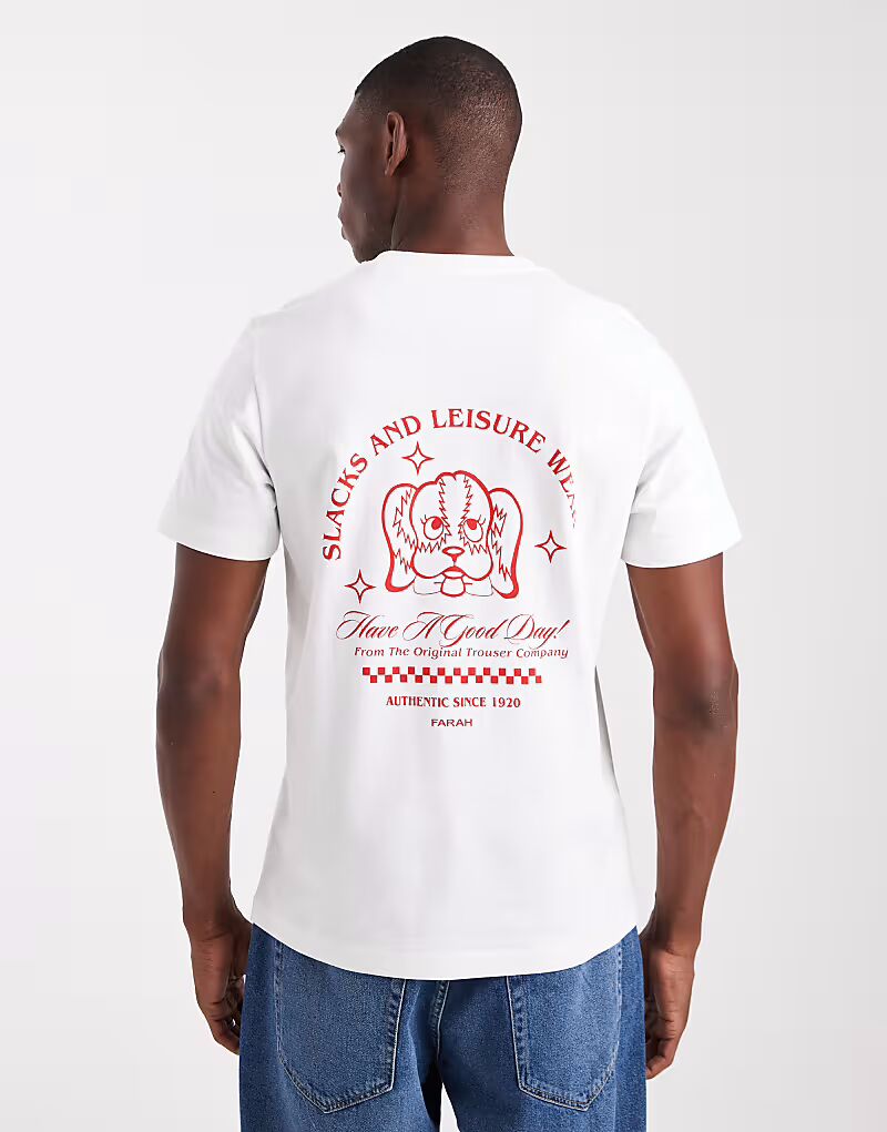 Футболка с принтом Фарах белого цвета Farah, Белый, Футболка с принтом Фарах белого цвета Farah
Футболка с принтом Фарах белого цвета Farah, Белый, Футболка с принтом Фарах белого цвета Farah