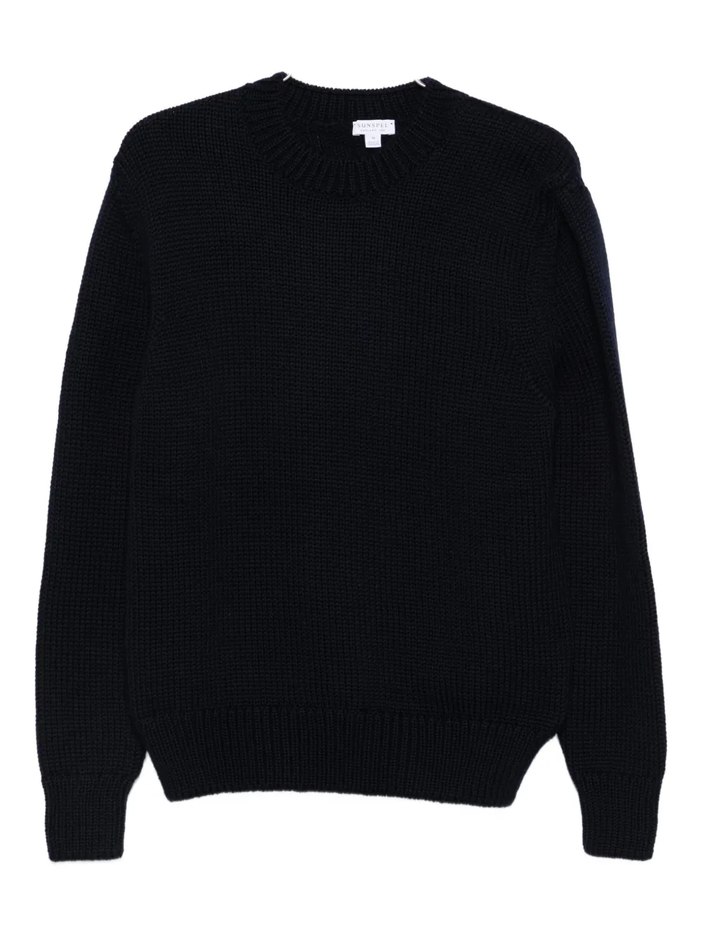 Свитер с круглым вырезом Sunspel, синий
Свитер с круглым вырезом Sunspel, синий