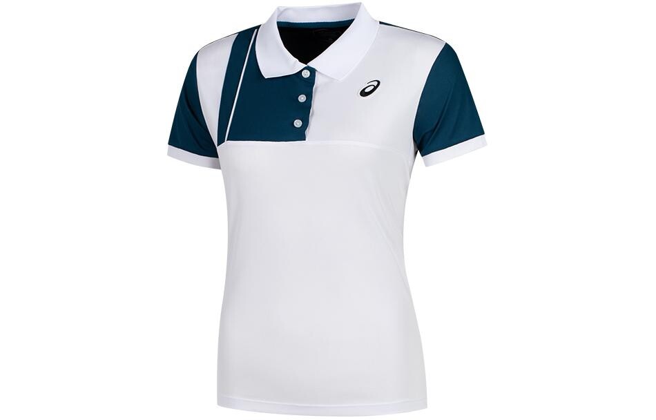 Рубашка поло женская белая Asics 
Рубашка поло женская белая Asics