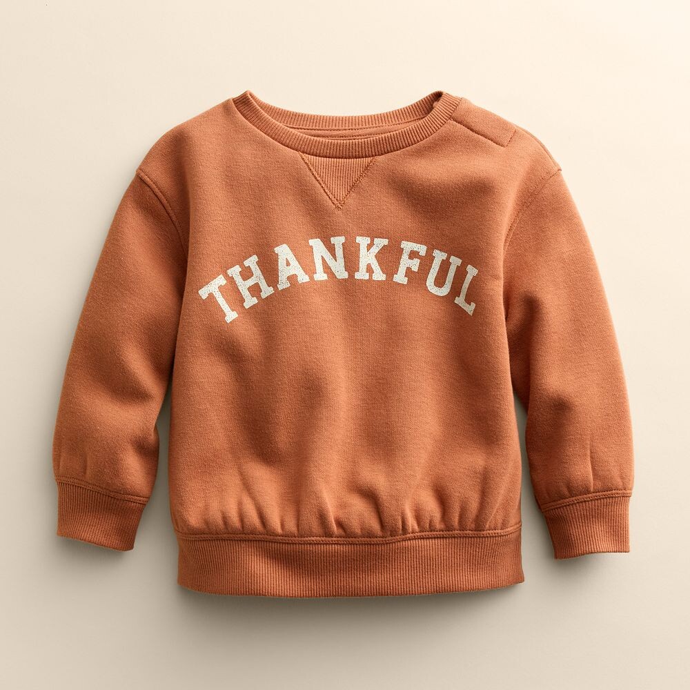Толстовка с круглым вырезом для малышей и малышей Little Co. от Lauren Conrad Little Co. by Lauren Conrad, цвет Thankful
Толстовка с круглым вырезом для малышей и малышей Little Co. от Lauren Conrad Little Co. by Lauren Conrad, цвет Thankful