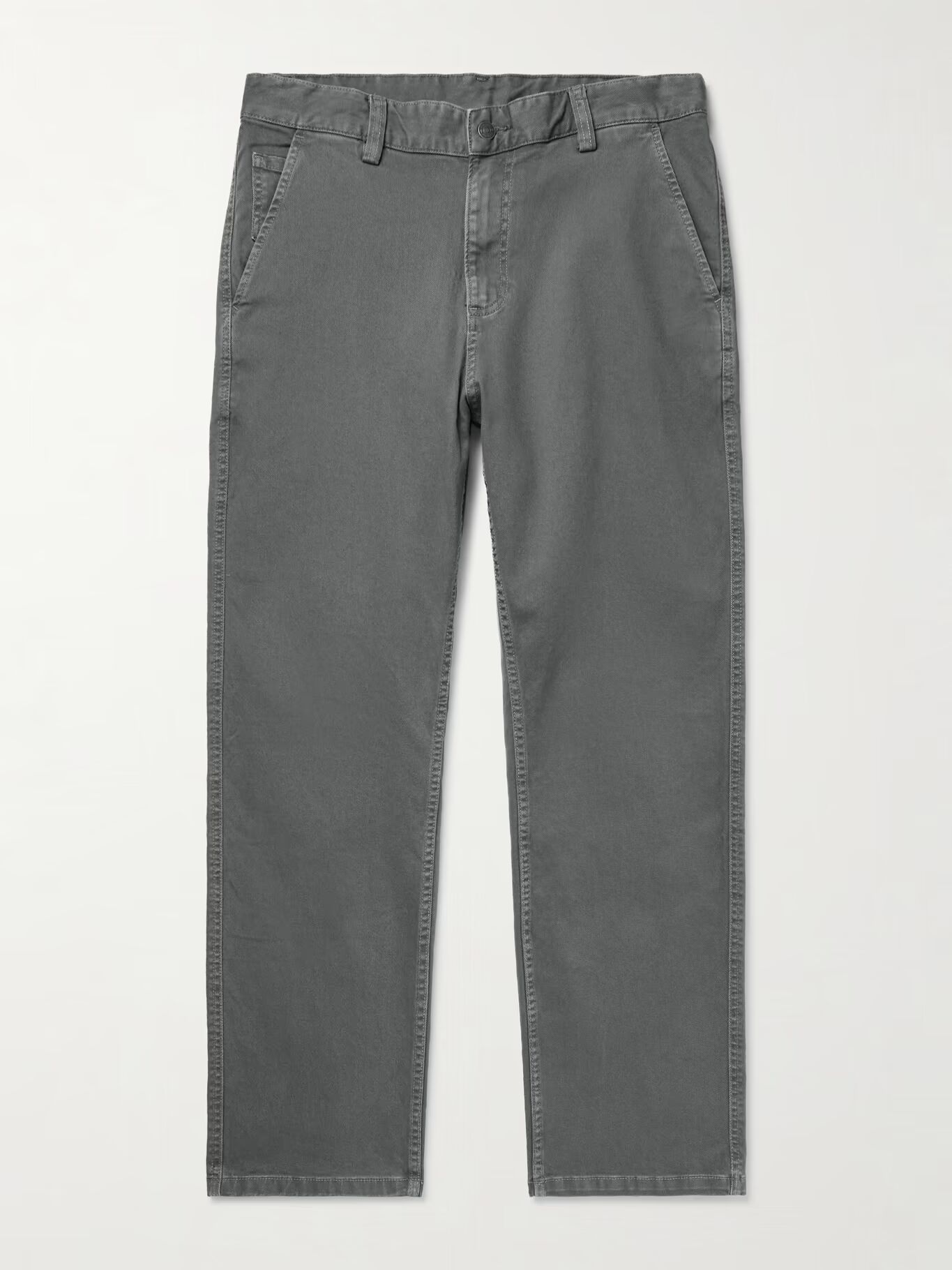 Брюки прямого покроя из хлопчатобумажной саржи стретч, окрашенные в готовом виде CORRIDOR, антрацит
Брюки прямого покроя из хлопчатобумажной саржи стретч, окрашенные в готовом виде CORRIDOR, антрацит