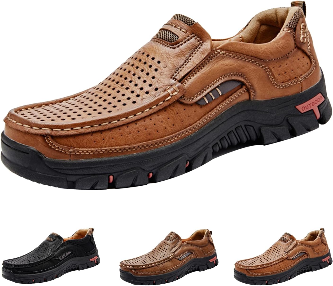 Мужские слипоны с поддержкой свода стопы для улицы, удобные кожаные туфли с ручной прошивкой, эластичные, противоскользящие, для путешествий, походов и повседневной носки Geezxwsl, желтый
Мужские слипоны с поддержкой свода стопы для улицы, удобные кожаные туфли с ручной прошивкой, эластичные, противоскользящие, для путешествий, походов и повседневной носки Geezxwsl, желтый