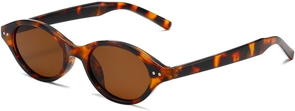 Женские солнцезащитные очки овальной формы в стиле ретро, конфетные оттенки, защита от УФ-излучения UV400; мужские модные солнцезащитные очки с заклепками SKFGNX, Leopard Tea
Женские солнцезащитные очки овальной формы в стиле ретро, конфетные оттенки, защита от УФ-излучения UV400; мужские модные солнцезащитные очки с заклепками SKFGNX, Leopard Tea