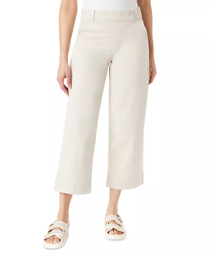 Укороченные брюки-клеш с эффектом коррекции фигуры Petite Shape Effect Gloria Vanderbilt, коричневый/бежевый 
Укороченные брюки-клеш с эффектом коррекции фигуры Petite Shape Effect Gloria Vanderbilt, коричневый/бежевый