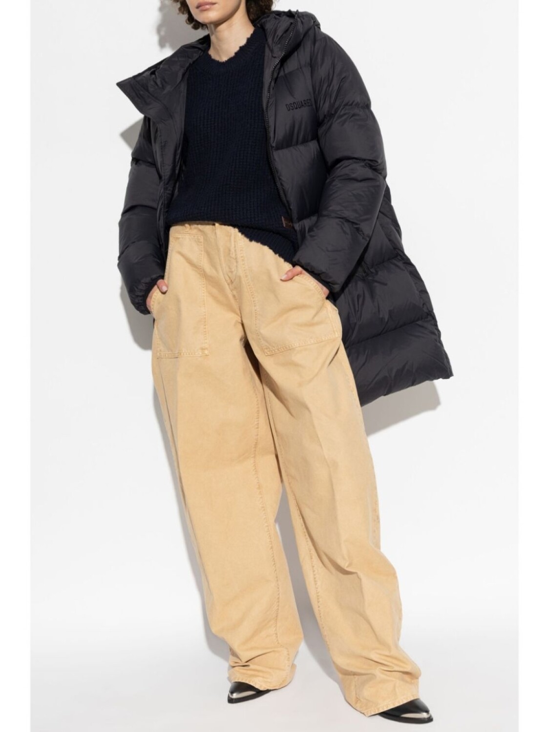 Dsquared2 утепленное пальто с логотипом DSQUARED2, черный
Dsquared2 утепленное пальто с логотипом DSQUARED2, черный