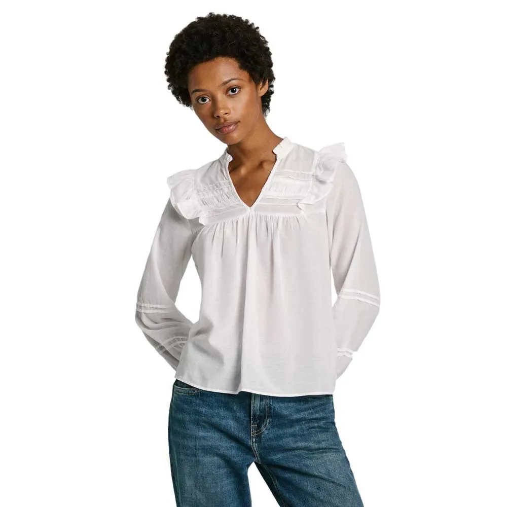 Блуза Pepe Jeans PL304885, белый
Блуза Pepe Jeans PL304885, белый