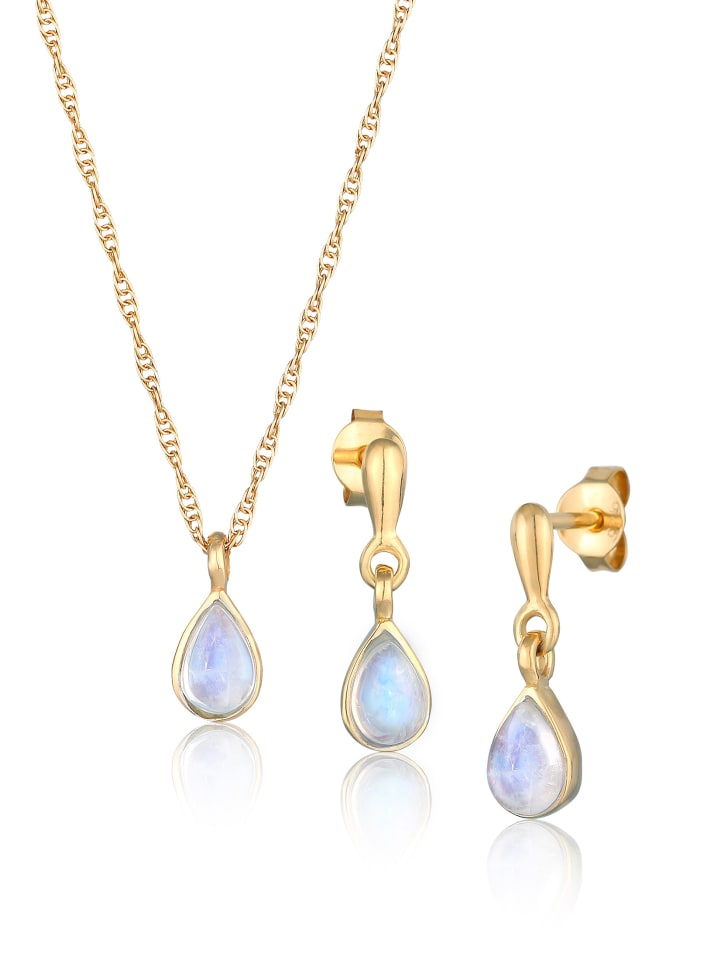 Elli Колье Schmuckset 925 Sterling Silber Tropfen, Schmuckset in Gold
Elli Колье Schmuckset 925 Sterling Silber Tropfen, Schmuckset in Gold