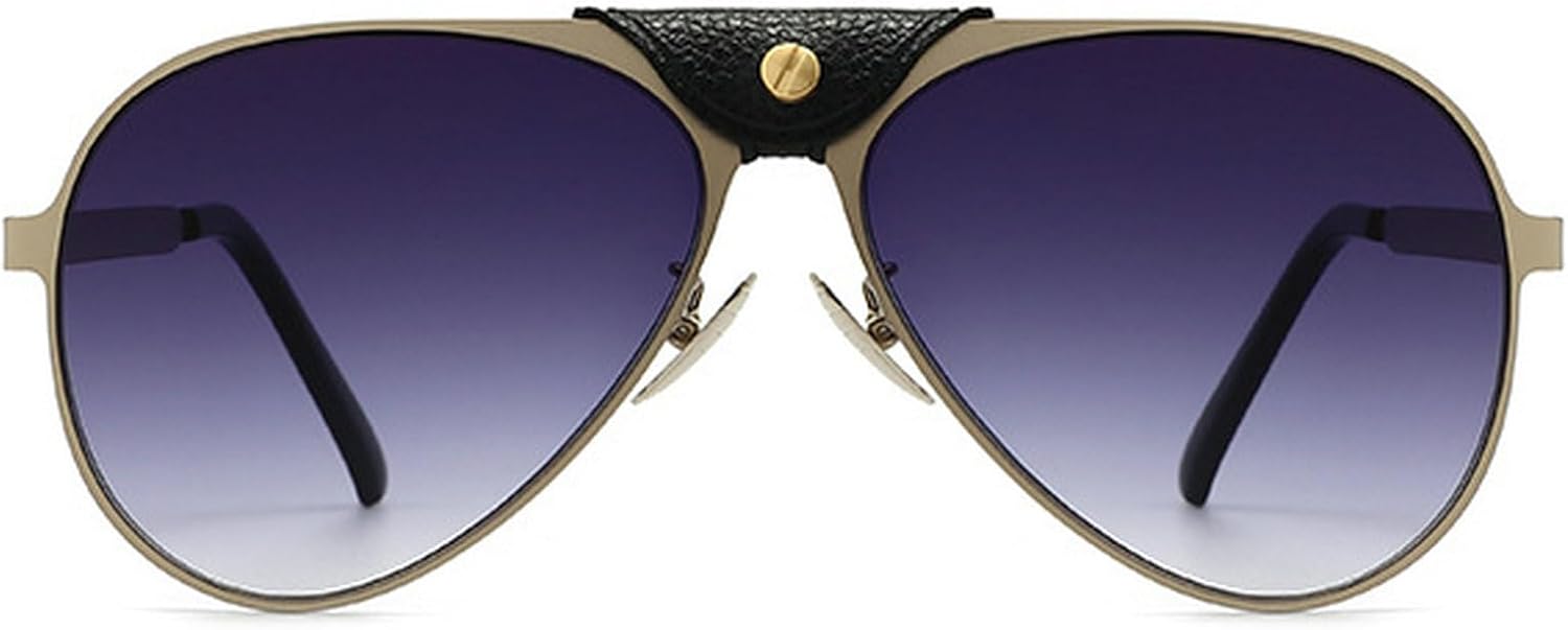 Роскошные металлические солнцезащитные очки-пилот для мужчин и женщин, модные овальные солнцезащитные очки унисекс, стильные очки с защитой от УФ-излучения UV400 mincl, Gray
Роскошные металлические солнцезащитные очки-пилот для мужчин и женщин, модные овальные солнцезащитные очки унисекс, стильные очки с защитой от УФ-излучения UV400 mincl, Gray