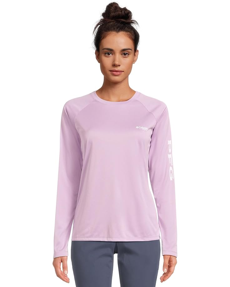 Футболка Columbia Tidal Tee Heather Long Sleeve, цвет Hydrangea Heather/White Logo
Футболка Columbia Tidal Tee Heather Long Sleeve, цвет Hydrangea Heather/White Logo