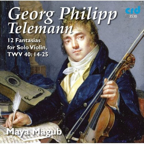 CD диск Telemann / Magub: Violin Fantasias
CD диск Telemann / Magub: Violin Fantasias