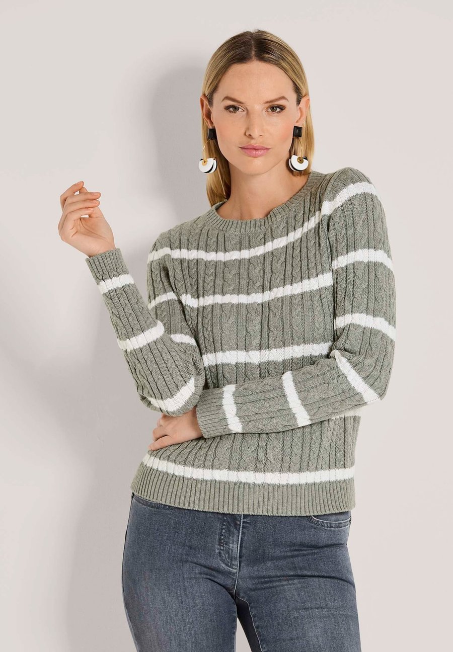 Джемпер MADELEINE Jumper, Graphite Melange Wool White/Grey
Джемпер MADELEINE Jumper, Graphite Melange Wool White/Grey