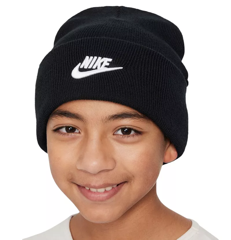 Детская шапка Nike Peak Futura, черный/белый
Детская шапка Nike Peak Futura, черный/белый