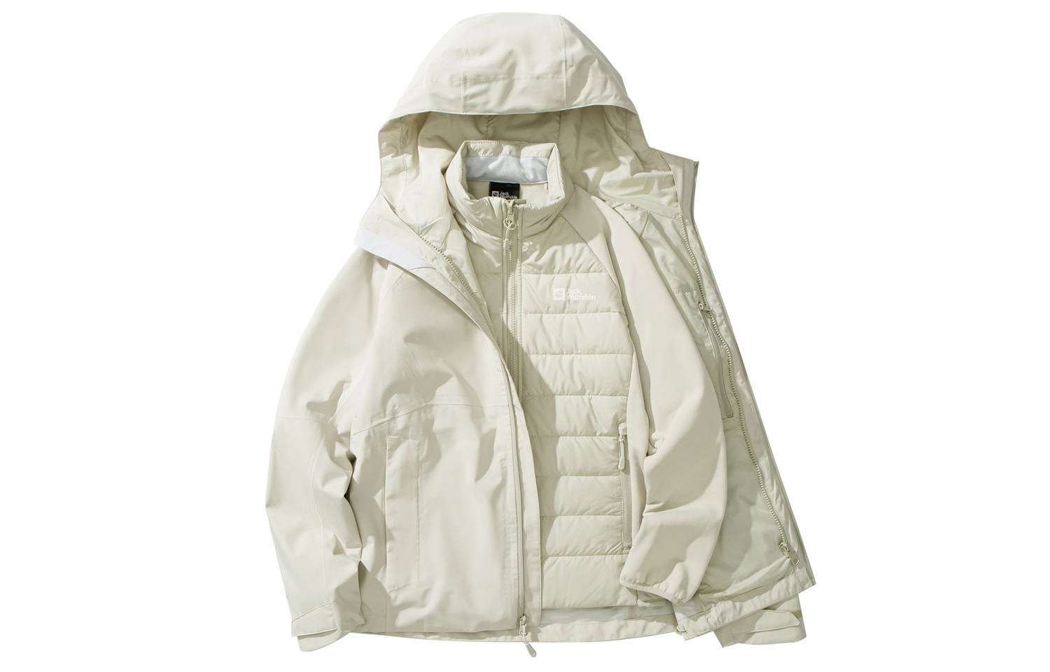 JACK WOLFSKIN Ветровка Women's, Seal White/A0029
JACK WOLFSKIN Ветровка Women's, Seal White/A0029