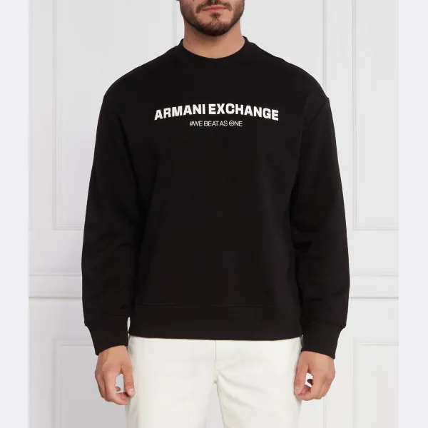 Толстовка обычного кроя Armani Exchange, черный
Толстовка обычного кроя Armani Exchange, черный