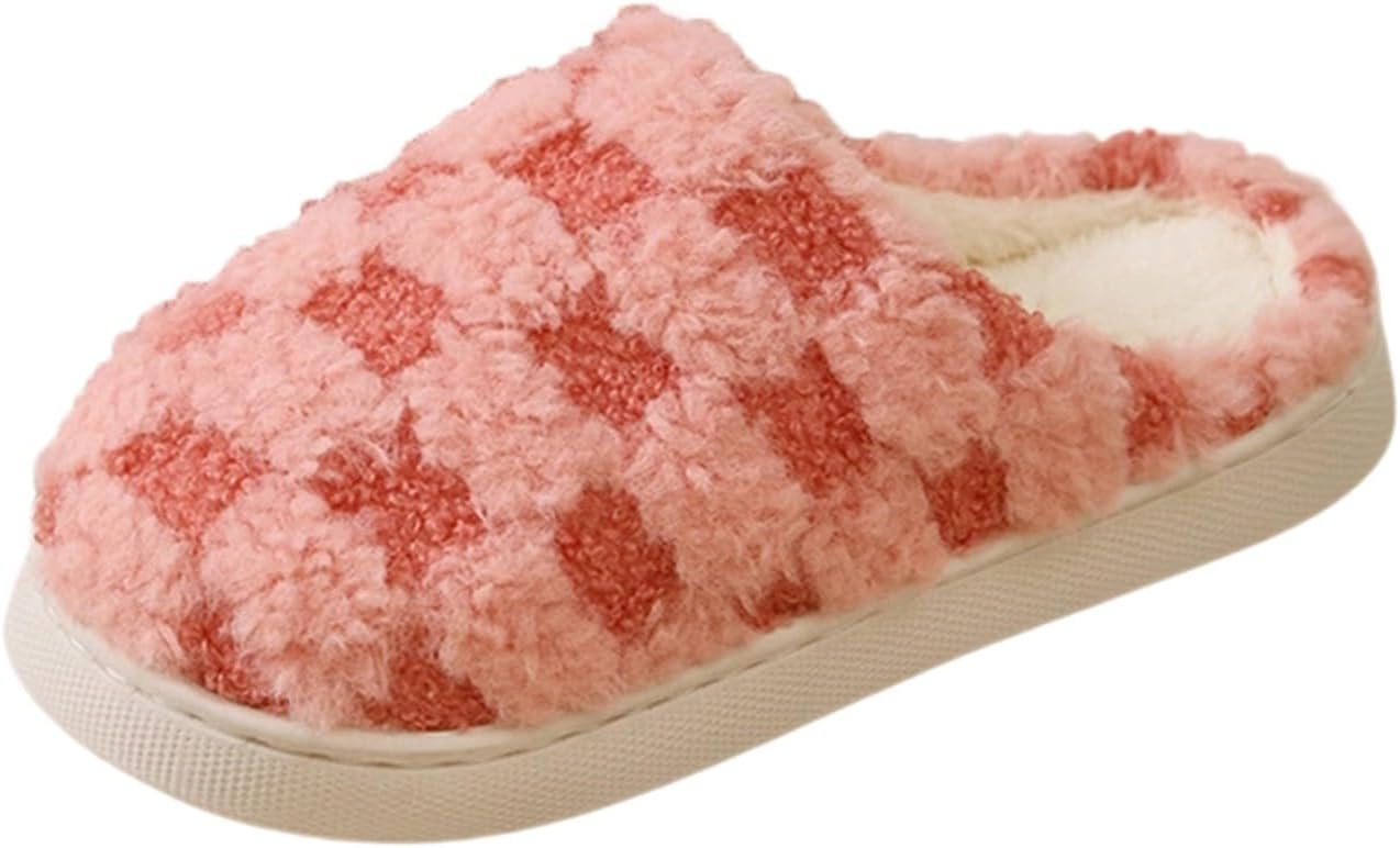 Зимние тапочки для женщин и мужчин, теплые плюшевые, с закрытым носком, противоскользящие, для дома, уютный подарок для семьи Generic, красный
Зимние тапочки для женщин и мужчин, теплые плюшевые, с закрытым носком, противоскользящие, для дома, уютный подарок для семьи Generic, красный